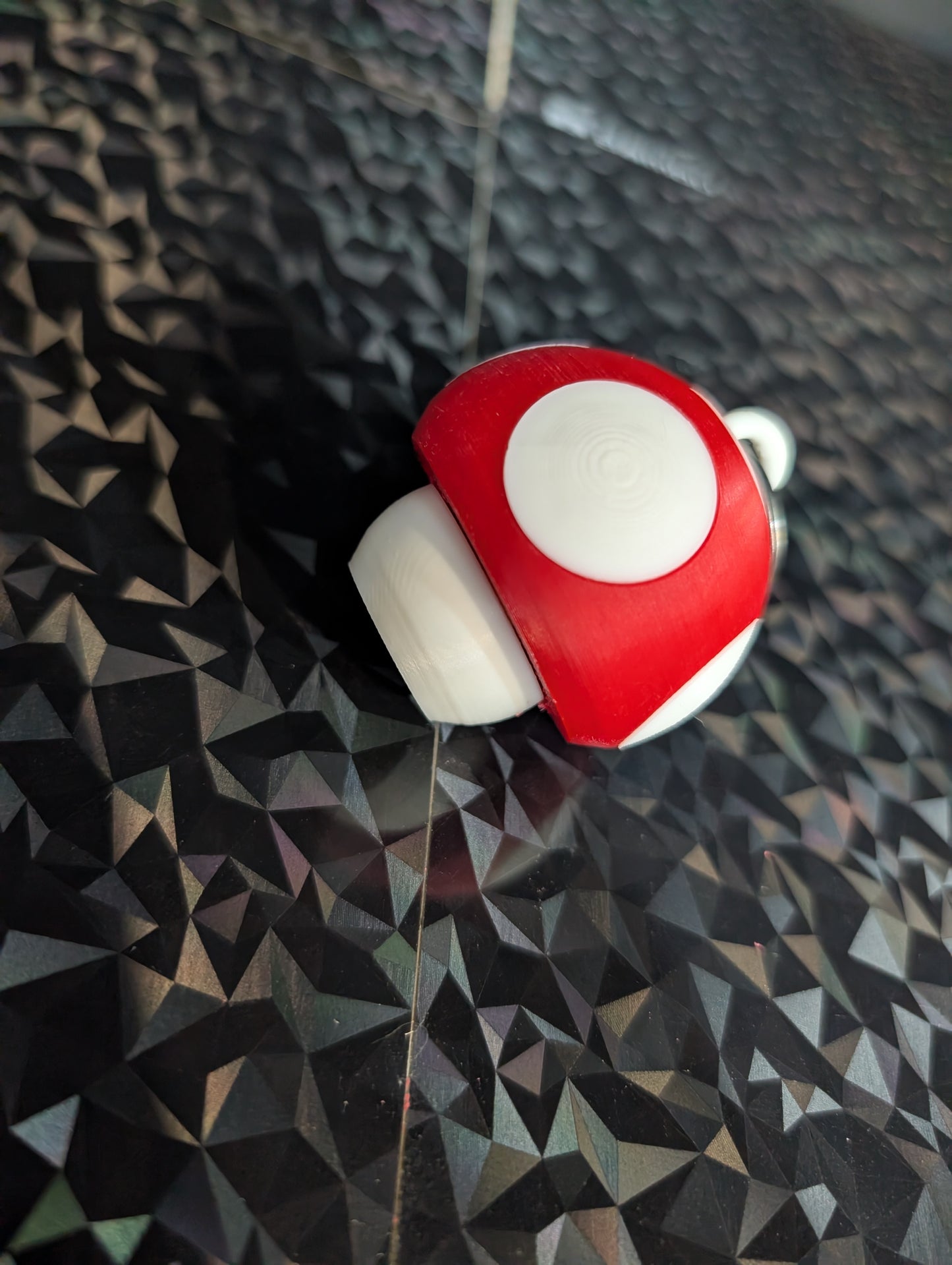 Mushroom Fidget Keychain