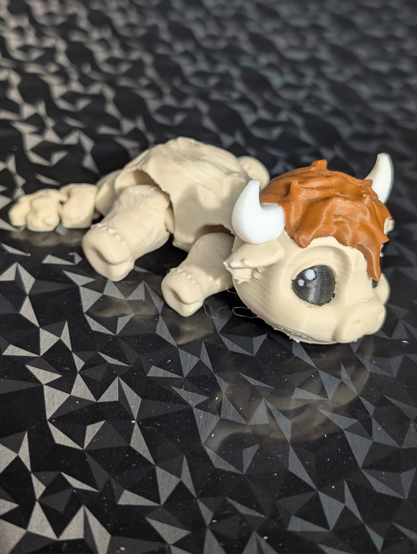 Articulated Highland Cow