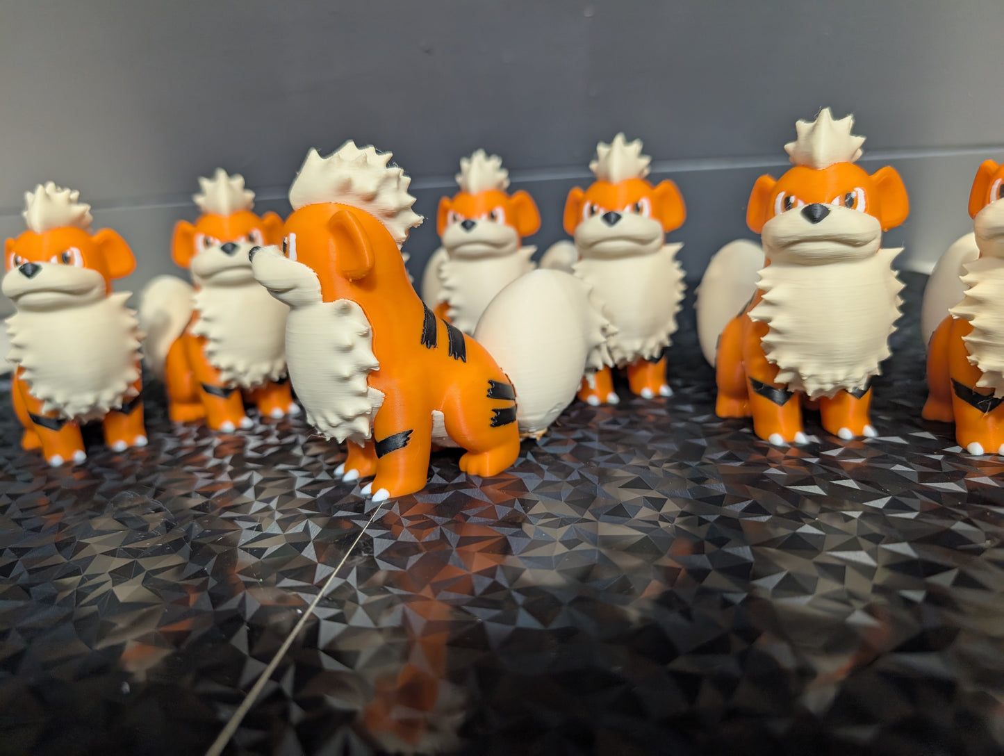 3d printed Growlithe Pokemon