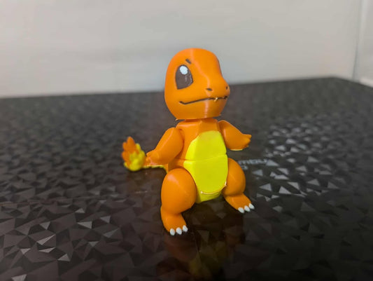 3D printed Articulated Charmander
