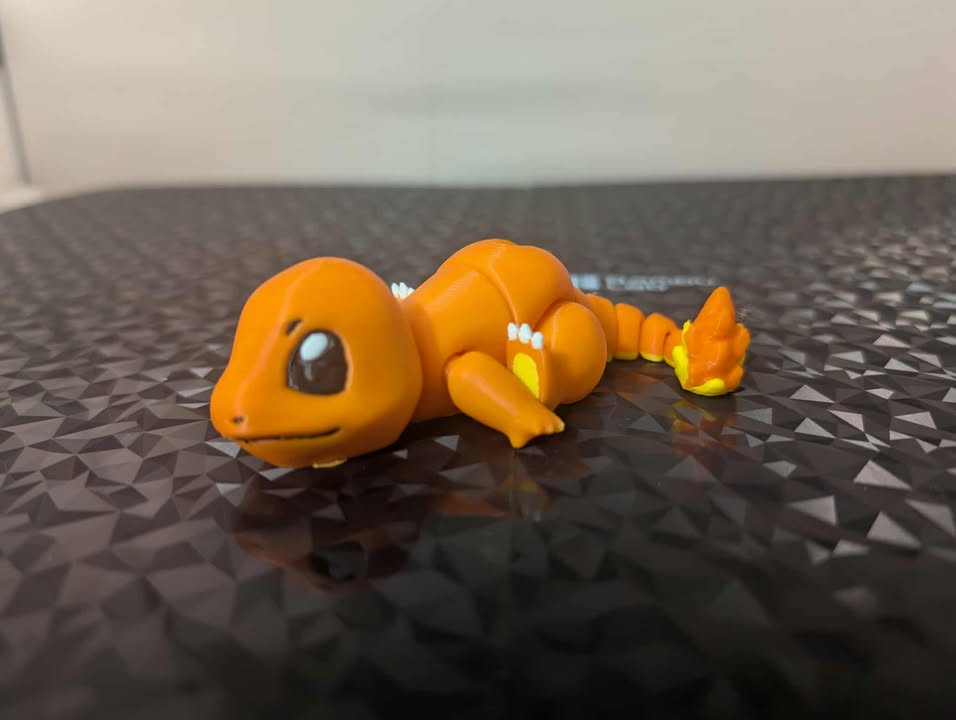 3D printed Articulated Charmander