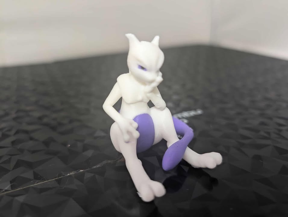 Sitting Mewtwo Figurine