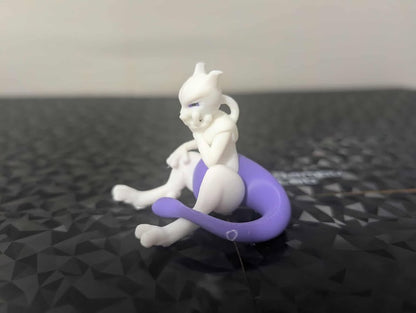 Sitting Mewtwo Figurine