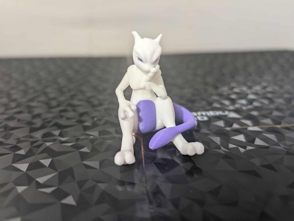 Sitting Mewtwo Figurine