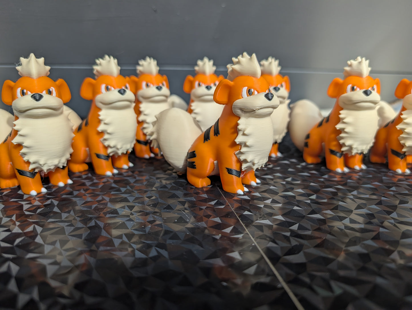 3d printed Growlithe Pokemon