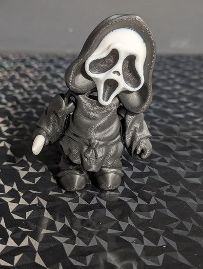 articulated ghost face