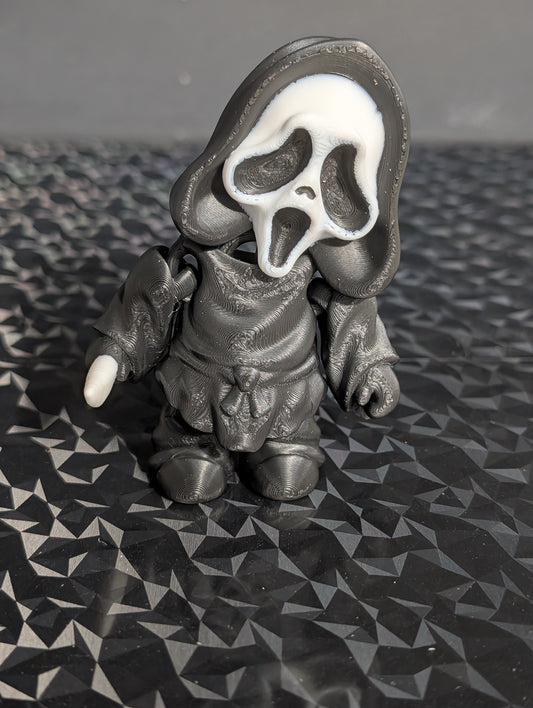 articulated ghost face