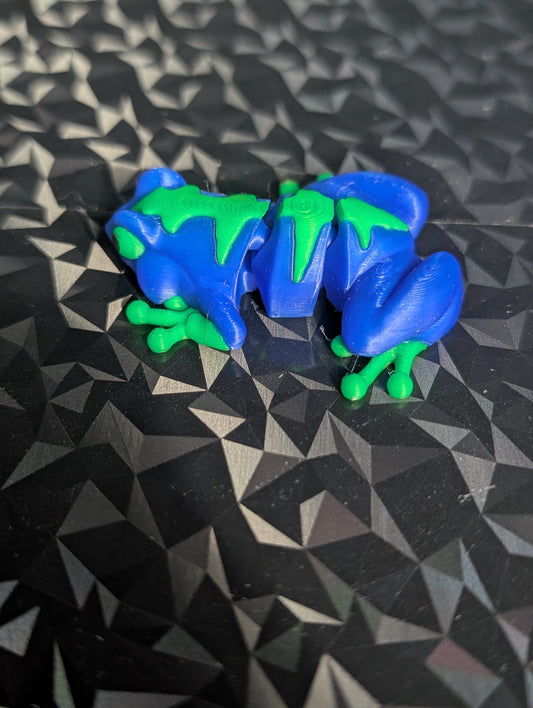3D printed flexi Tree Frog mini