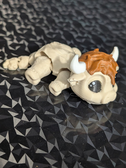 Articulated Highland Cow