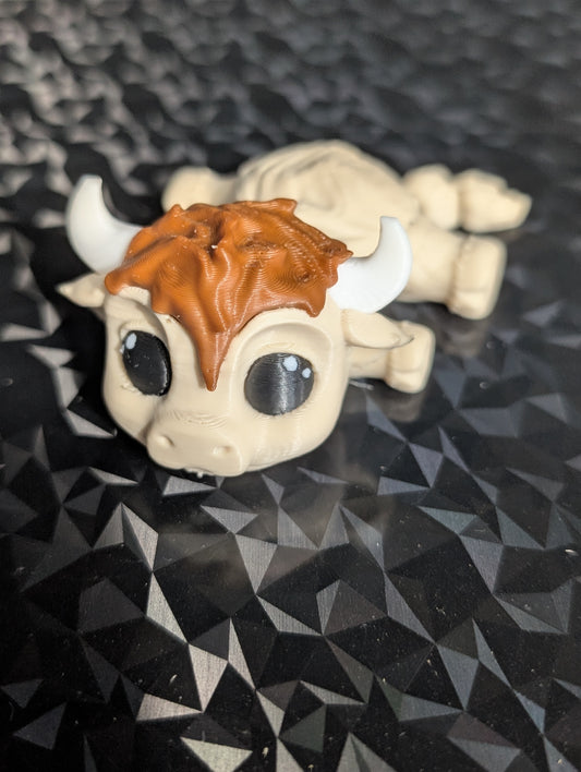 Articulated Highland Cow