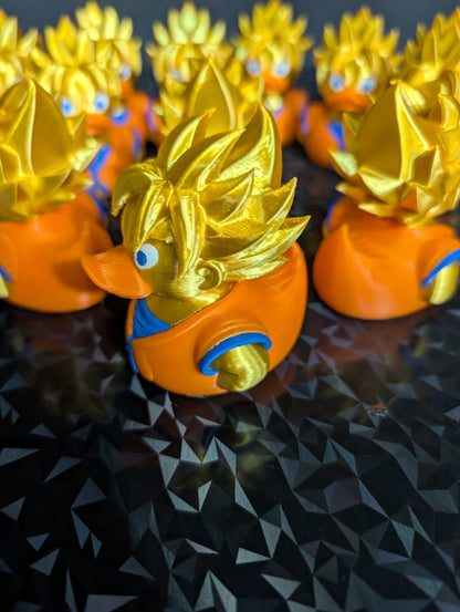 3" Super Saiyan Duck