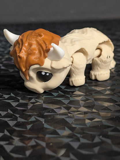 Articulated Highland Cow