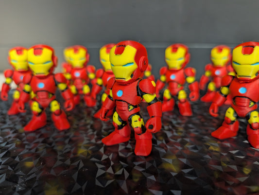 3" 3d printed Ironman figurine