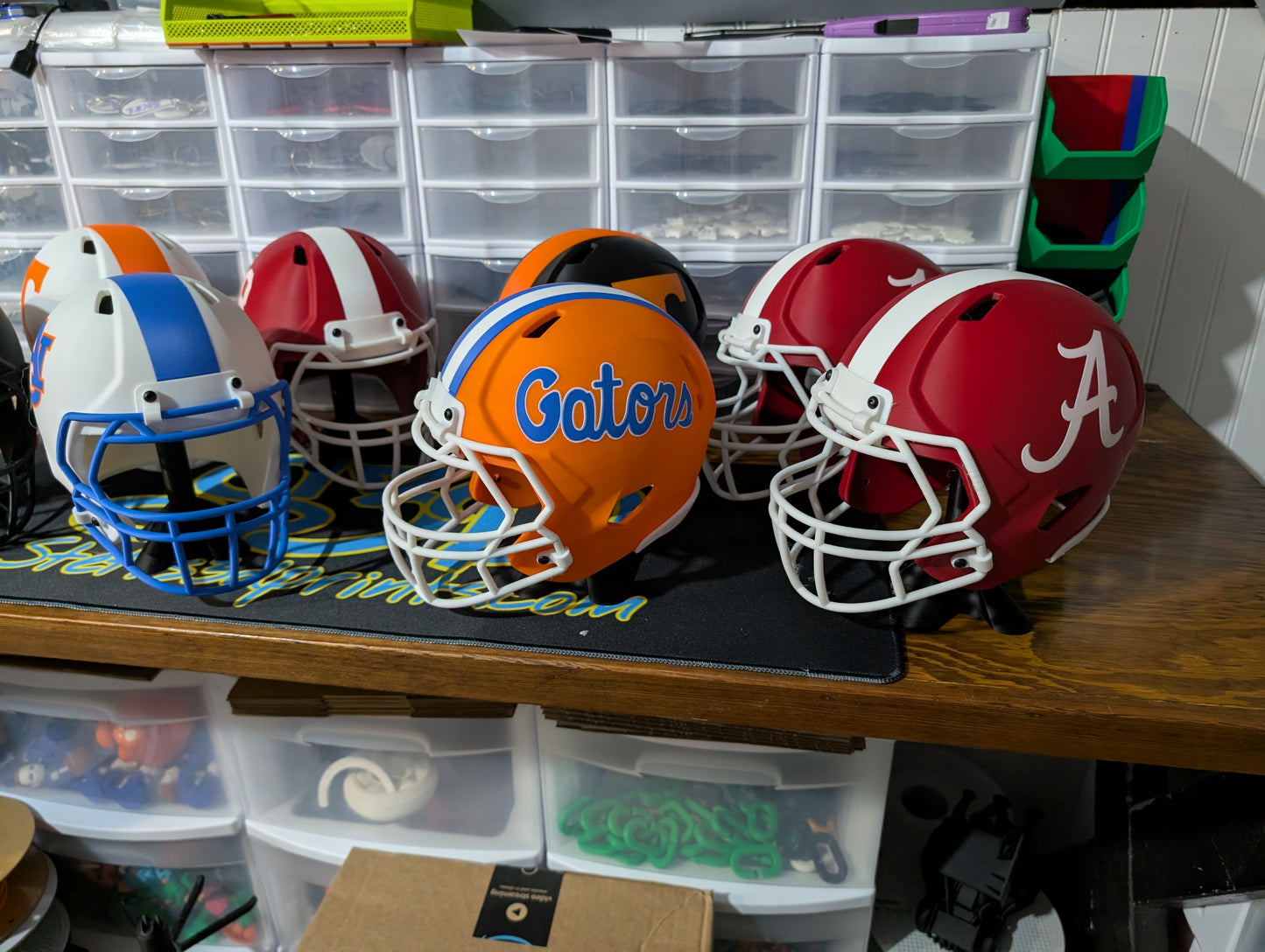 3D printed 9" Football Helmet