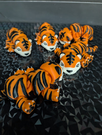 5" Articulated Tiger