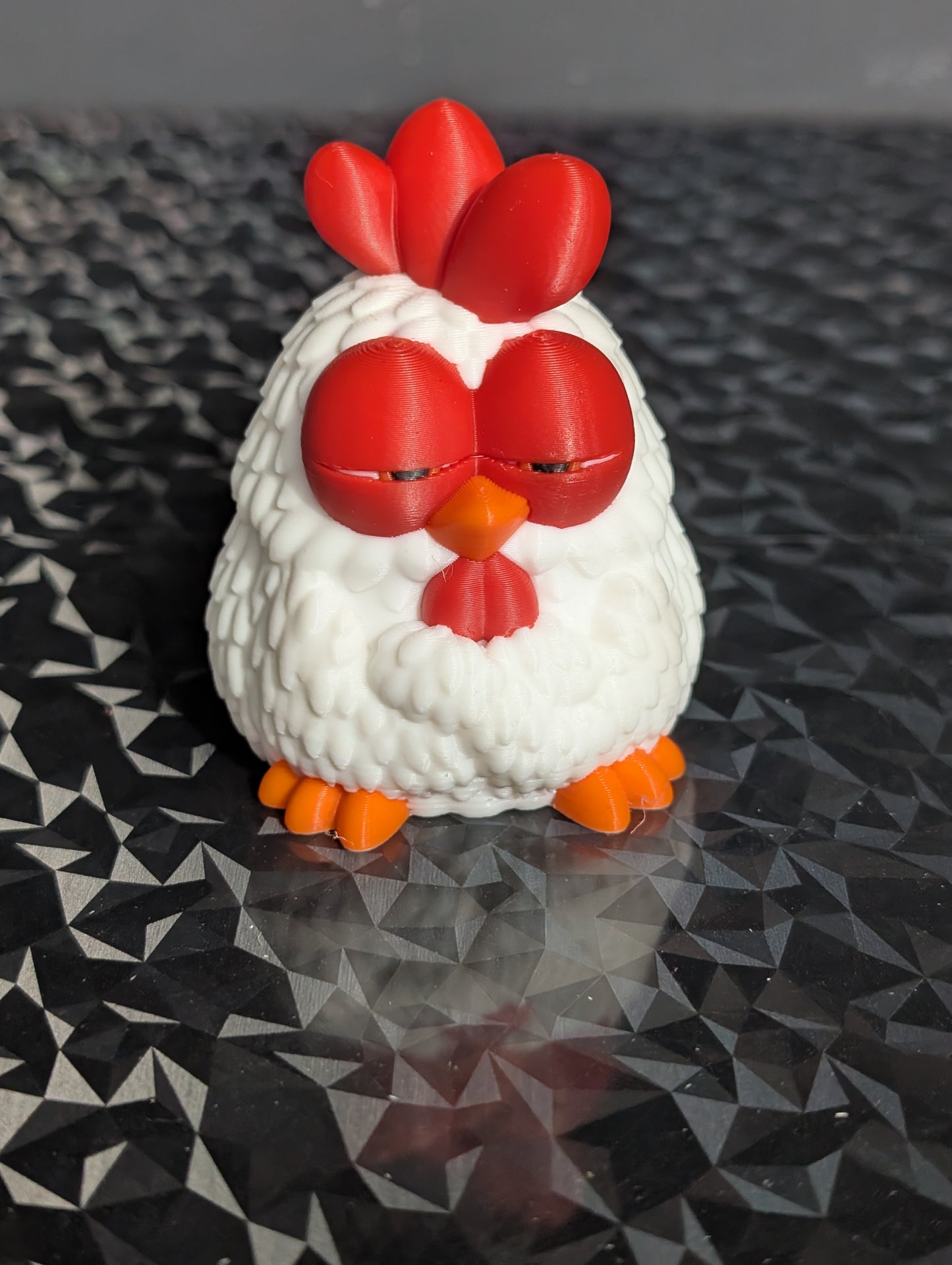3d printed Sleepy Chicken