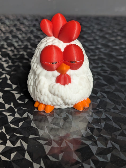 3d printed Sleepy Chicken
