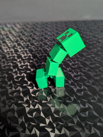 Articulated Minecraft Creeper