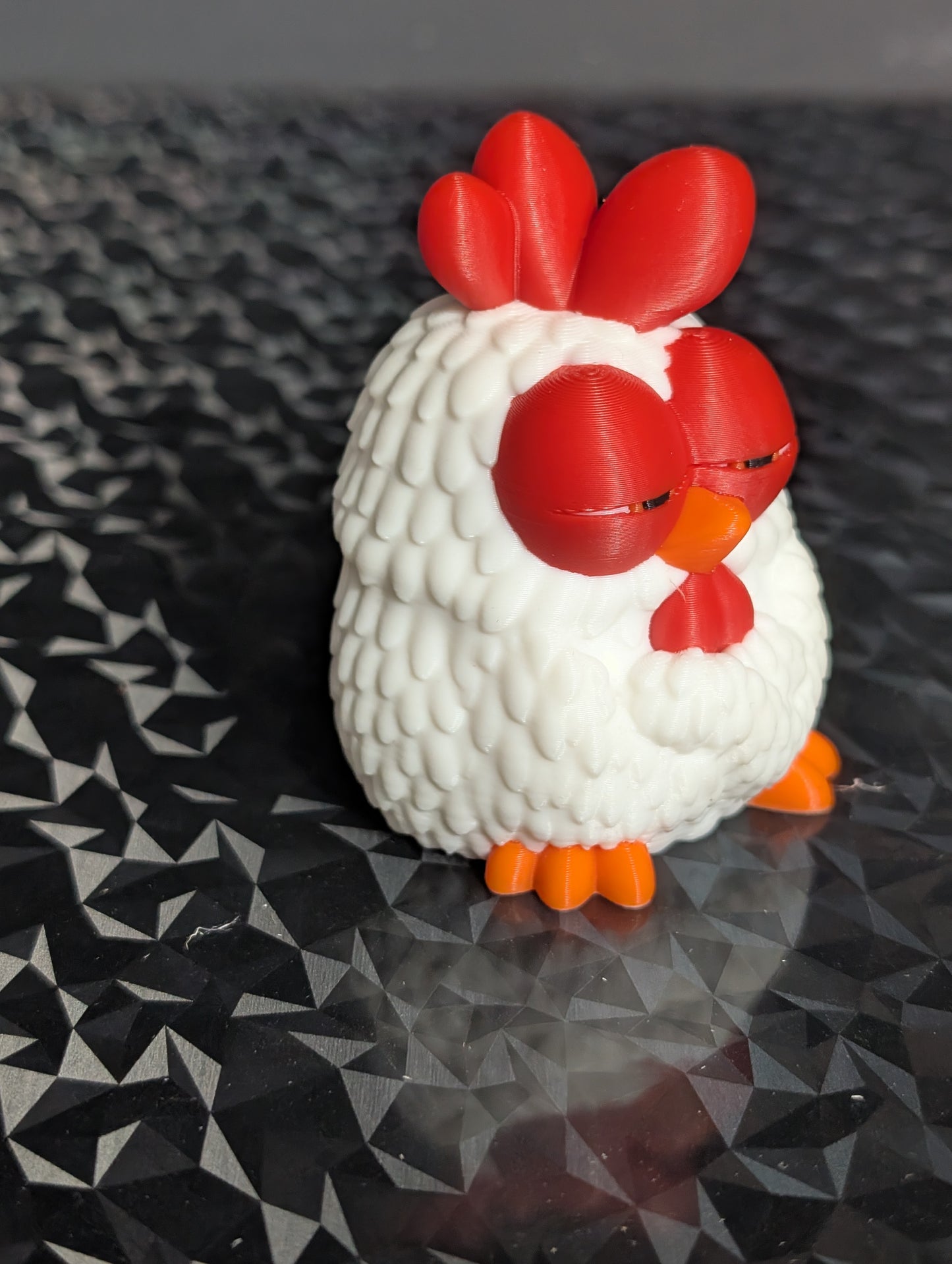 3d printed Sleepy Chicken