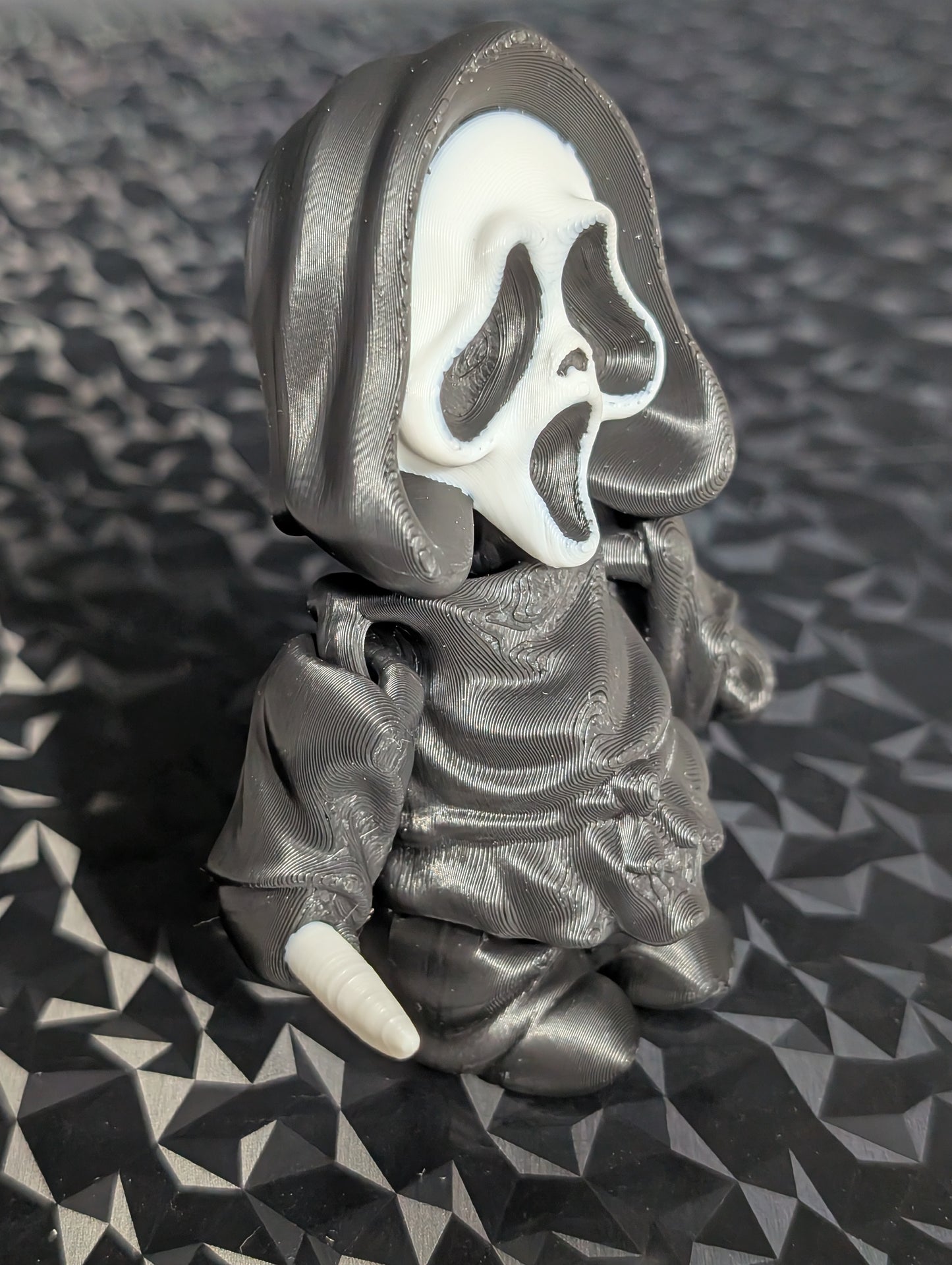 articulated ghost face