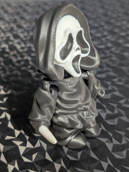 articulated ghost face