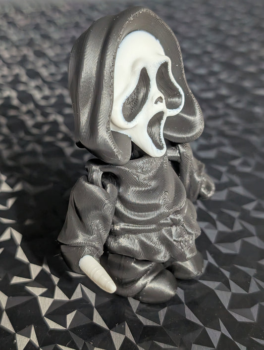 articulated ghost face