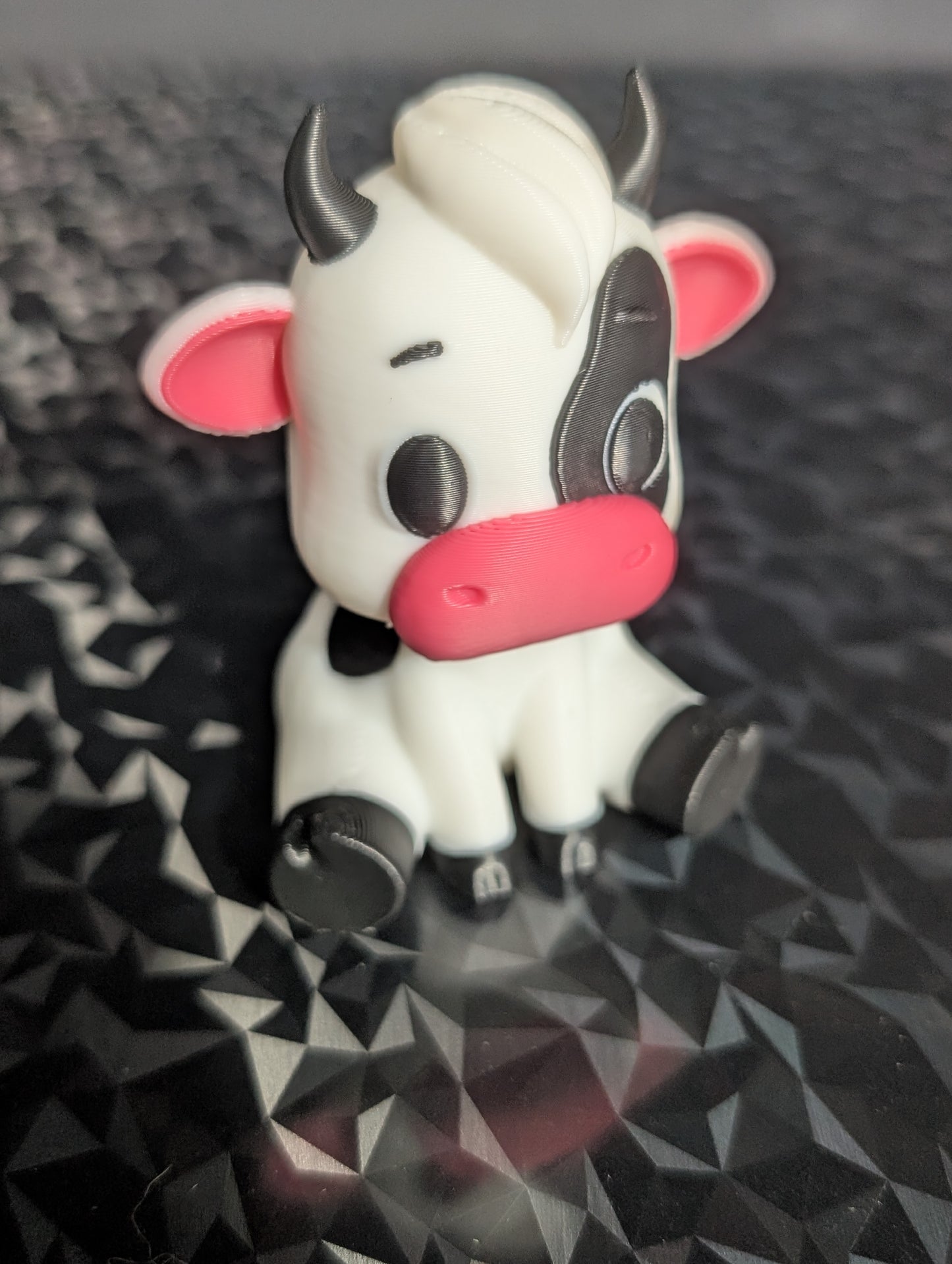 3d Printed Sitting Cow