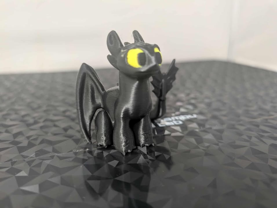 3d Printed Toothless